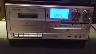 Imedgin Turntable - CD - Mp3 - Cassete