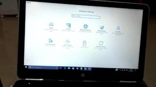 How to disable touchpad in new type of HP laptop