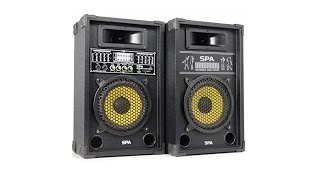Review Skytec SPA800Y PA  Altavoces 600W