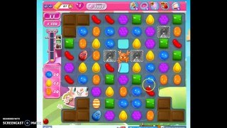 Candy Crush Level 1581 hard level, no audio strategy because it's really just luck!