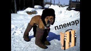 Пленэр зимой, минус 10, Москва. Художник Ревякин