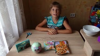 РАСПАКОВЫВАЕМ  куколку LOL сюрприз 2 СЕЗОН пупсика Twozies , китайскую шоколадку и орешки