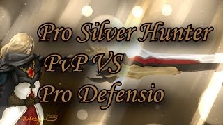 ⭐Pro Silver Hunter vs Pro Defensio⭐/Самое тяжелое PvP в жизни или Как я учился играть против Макины!