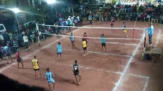 Volley ball match in Final at Kondurg.........