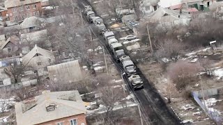 Сопровождение вертолетами армейской авиации продвижения подразделений ВС РФ