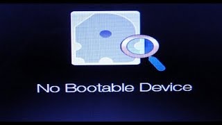 Как исправить ошибку No Bootable Device