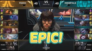 [EPIC] FNC (Caps Cassiopeia) VS IMT (Pobelter Orianna) Highlights - 2017 World Championship Gr D5