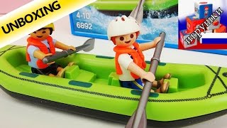 Рафтинг Playmobil Summer Fun 6892 распаковка