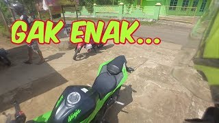 PERASAN JADI BONCENGER NINJA 250 TERNYATA ....