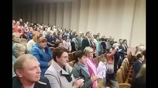 465 Михаил Яковлевич Финберг, Священнная Война, Зал стоит, Осиповичи 2019-05-08