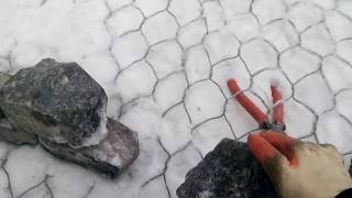 Устройство габионов