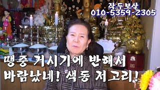 무당 작두보살- 땡중 거시기에 반해서 바람났네! 색동 저고리!