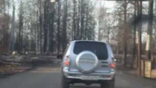 Как майор ГИБДД пасху в Поназыреве отметил