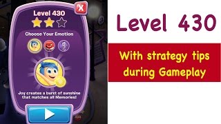 Inside Out Thought Bubbles Level 430 Tips and Strategy Gameplay Walkthrough NO BOOSTERS EVER!!