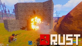 С нуля посреди вайпа! Онлайн рейд! Возвращение на Rustafied!