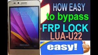 huawei lua-u22 frp bypass google account remove easy and quick solution