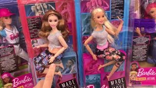 Новые пухленькие Барби Fashionistas / Barbie с новым типом тела, Tall, Petite, Curvy Обзор \ Review