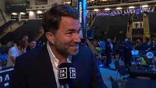 Eddie Hearn's Honest Reaction On Lara vs. Warrington 2, Katie Taylor, Conor Benn, & More