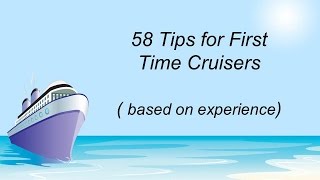 Great Tips for First Time Cruise - Save Money