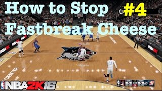 NBA 2K16 Defense Tips: How to defend fastbreak turbo cheese , How to defend in NBA 2K16 Pt.4 #45
