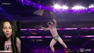 WWE Raw 3/27/17 Neville vs Jack Gallagher