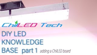ChilLED Knowledge Base: adding one ChilLED board to DIY LED builds