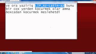 komputerin dilini deyismek