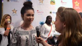 Landry Bender from Best Friends Whenever Interview at Celebrity Connected Oscars Gifting Suite