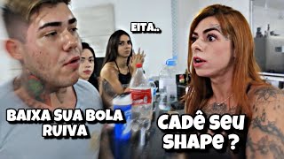 RUIVA INVADE A CASA MAROMBA E FALA VERDADE NA CARA DE TODO MUNDO