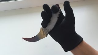 Как сделать керамбит?! | полиморфус / How to make Kerambit?