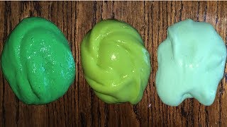 3 Cloros of Green Fluffy Slime Mixing Into GIANT FLUFFY SLIME