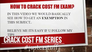COST FM EXAM
