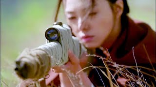 日軍趁交換人質埋伏游擊隊，哪料被女狙擊手瞄準！