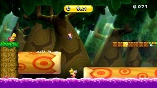 New Super Mario Bros. U - Challenges: Poison-Swamp Scramble (Wii U)