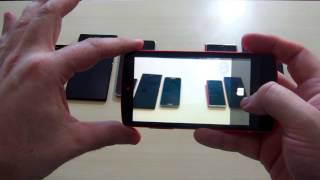 Teste com velocidade de foto em smartphones