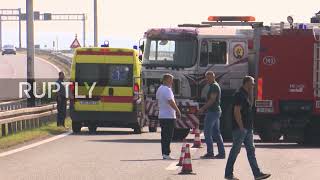 Croatia: 10 killed, 44 injured as bus swerves off road in Slavonski Brod