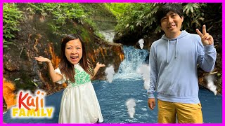 JAPAN HOT SPRING AND WATERFALLS!