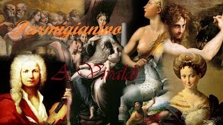 VIVALDI - Concerto per 2 Oboi in La minore RV 536 - Paintings by Parmigianino