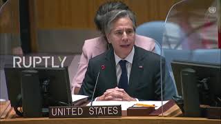 UN: 'The climate crisis isn't coming. It's already here' - Blinken at UNSC