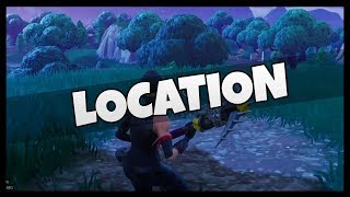 Fortnite: Search between a Metal Bridge, Three Billboards, and a Crashed Bus Location