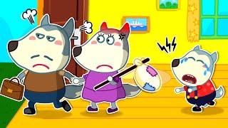 Mommy, Daddy, Please Come Back Home! | Animation For Kids | Funny Stories for Kids About Family