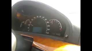 W220 Engine M275, установка катушки зажигания и пробный заезд.