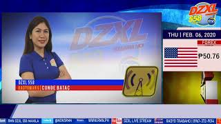 DZXL NEWSBREAK - 02/06/2020- 5:00 P.M
