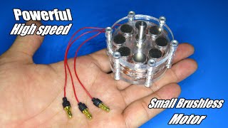 How to make Brushless motor from clear acrylic