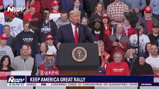 FULL RALLY: President Trump in Manchester, New Hampshire night before primary