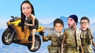 CRAZY STUNT RACES! (GTA 5 Online)