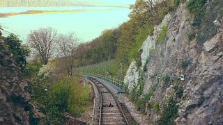 Cab ride Tessenbergbahn Prêles - Ligerz [19.4.15]
