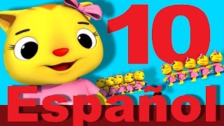 La canción de los diez animalitos | Canciones infantiles | LittleBabyBum