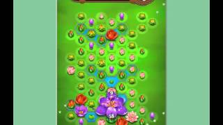 Blossom Blast Saga Level 196 No Boosters