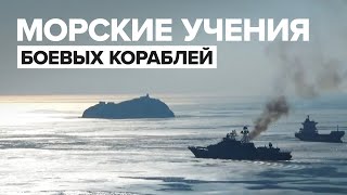 Корабли Тихоокеанского флота вышли на учения в Японском и Охотском морях